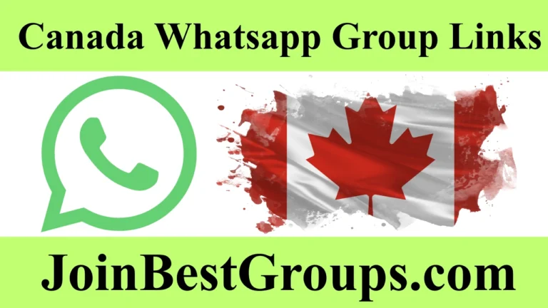 canada whatsapp group link
