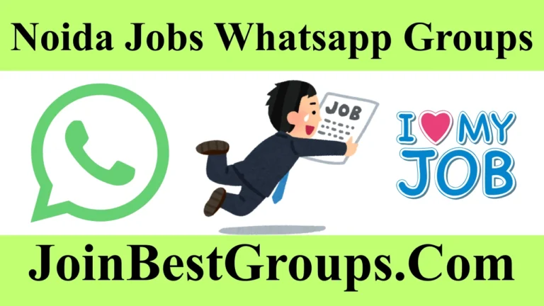 noida jobs whatsapp group link