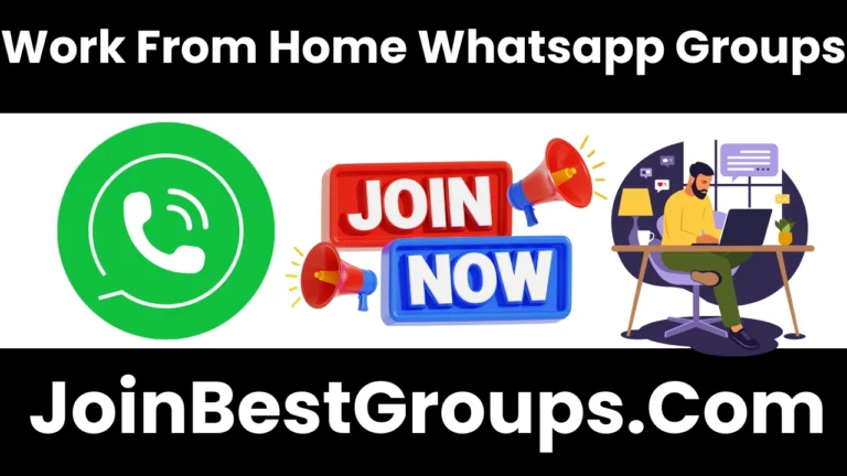 work from home whatsapp group